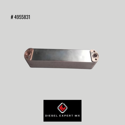 Enfriador de aceite ISX EGR (Cobre) 4955831
